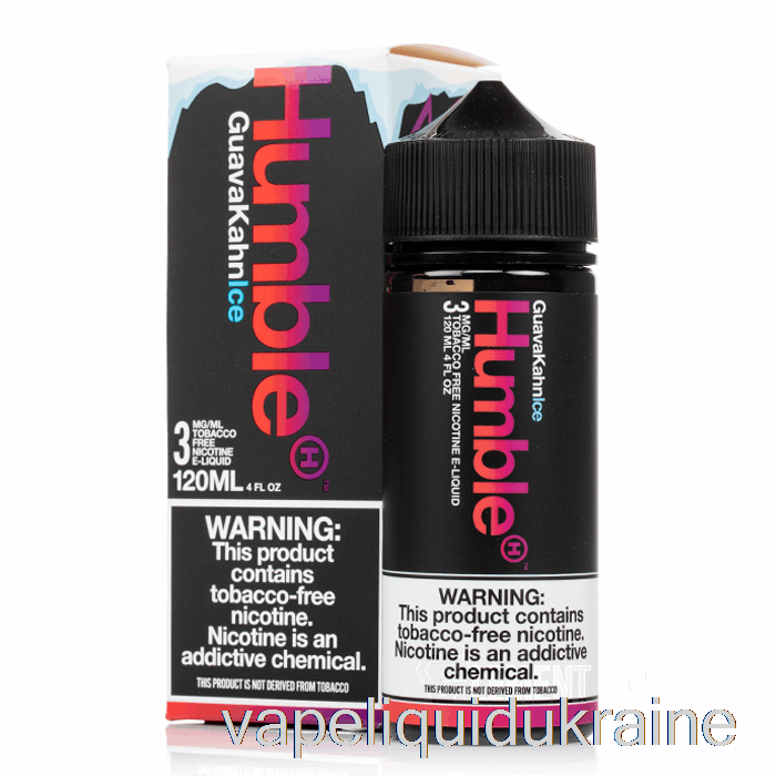 Vape Ukraine ICE Guava Kahn - Humble Juice Co - 120mL 3mg